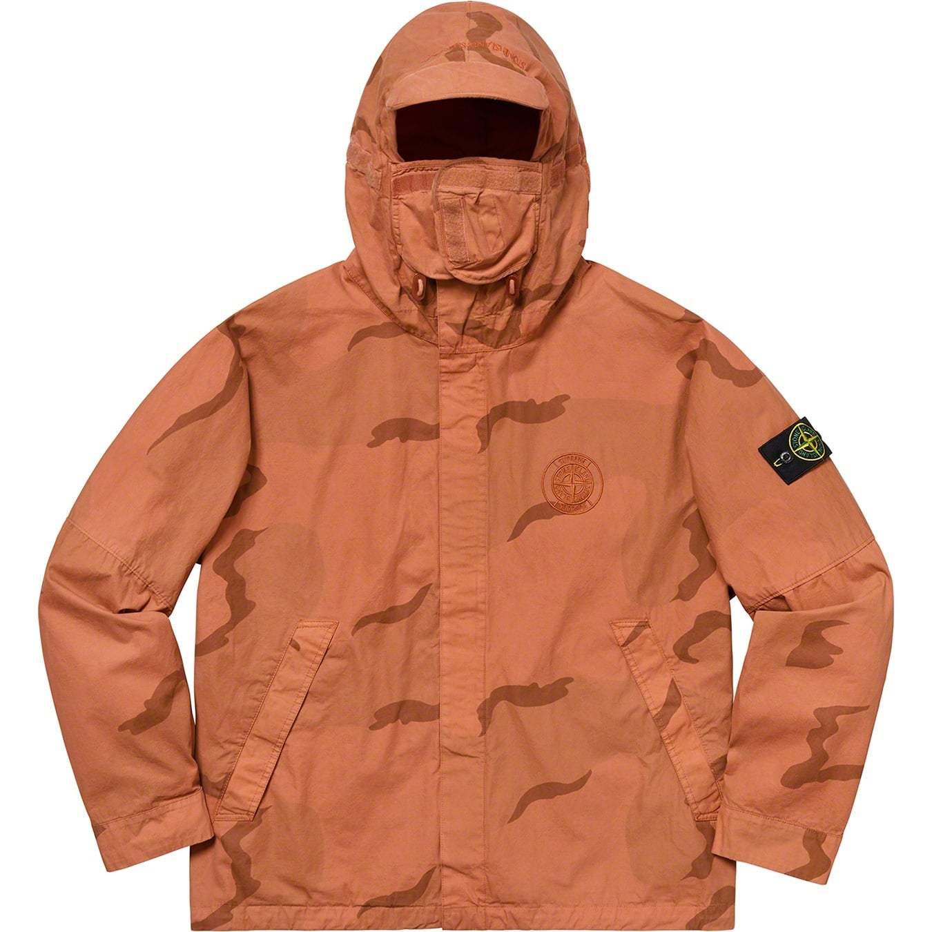 Supreme®/Stone Island® Riot Mask Camo Jacket view 3